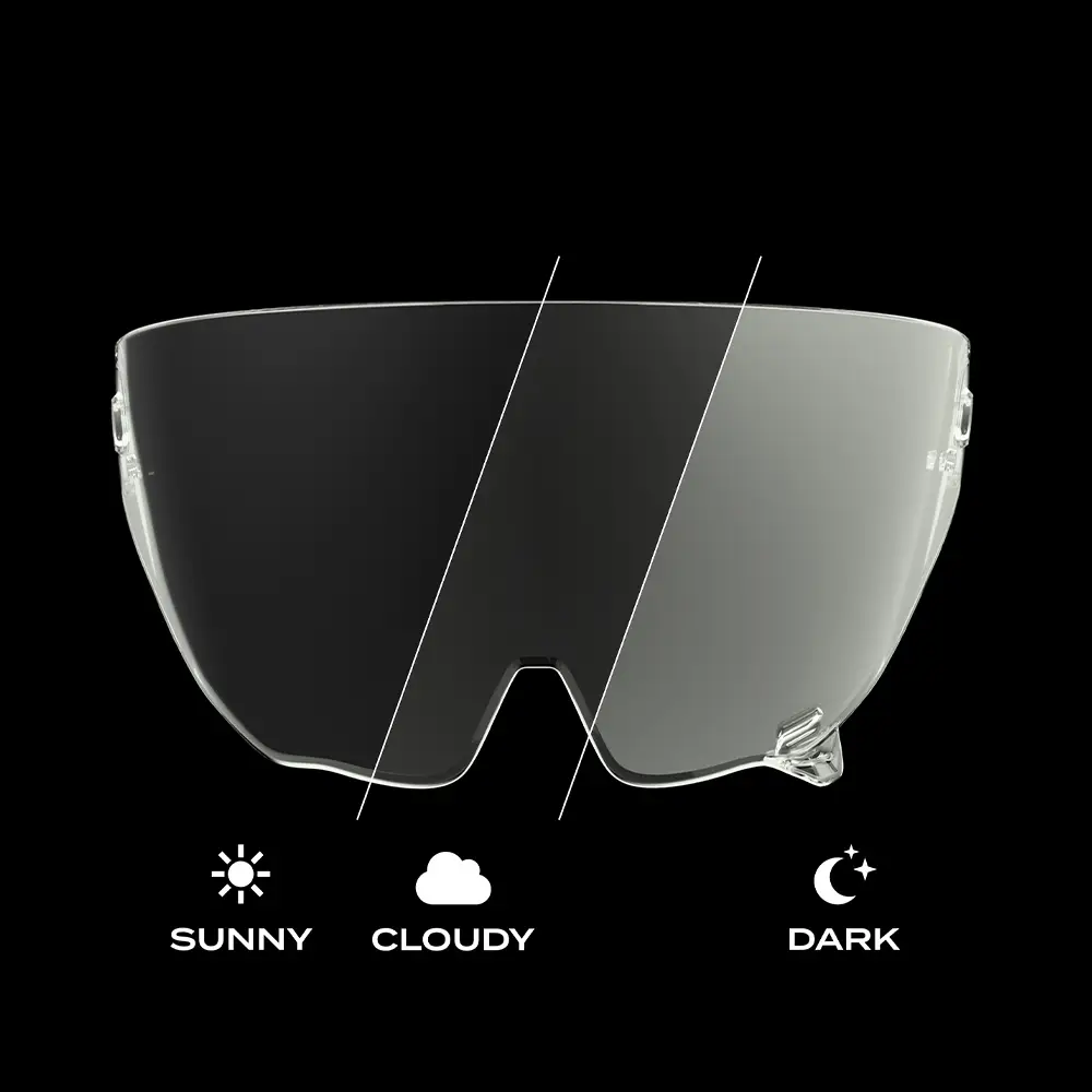ATLAS Photochromic Transition Visor