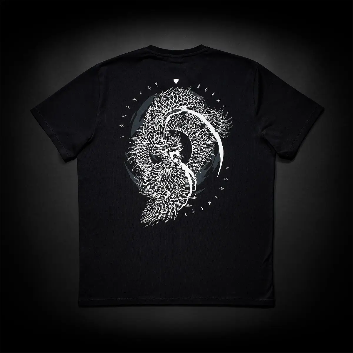Jormungandr Tee Black