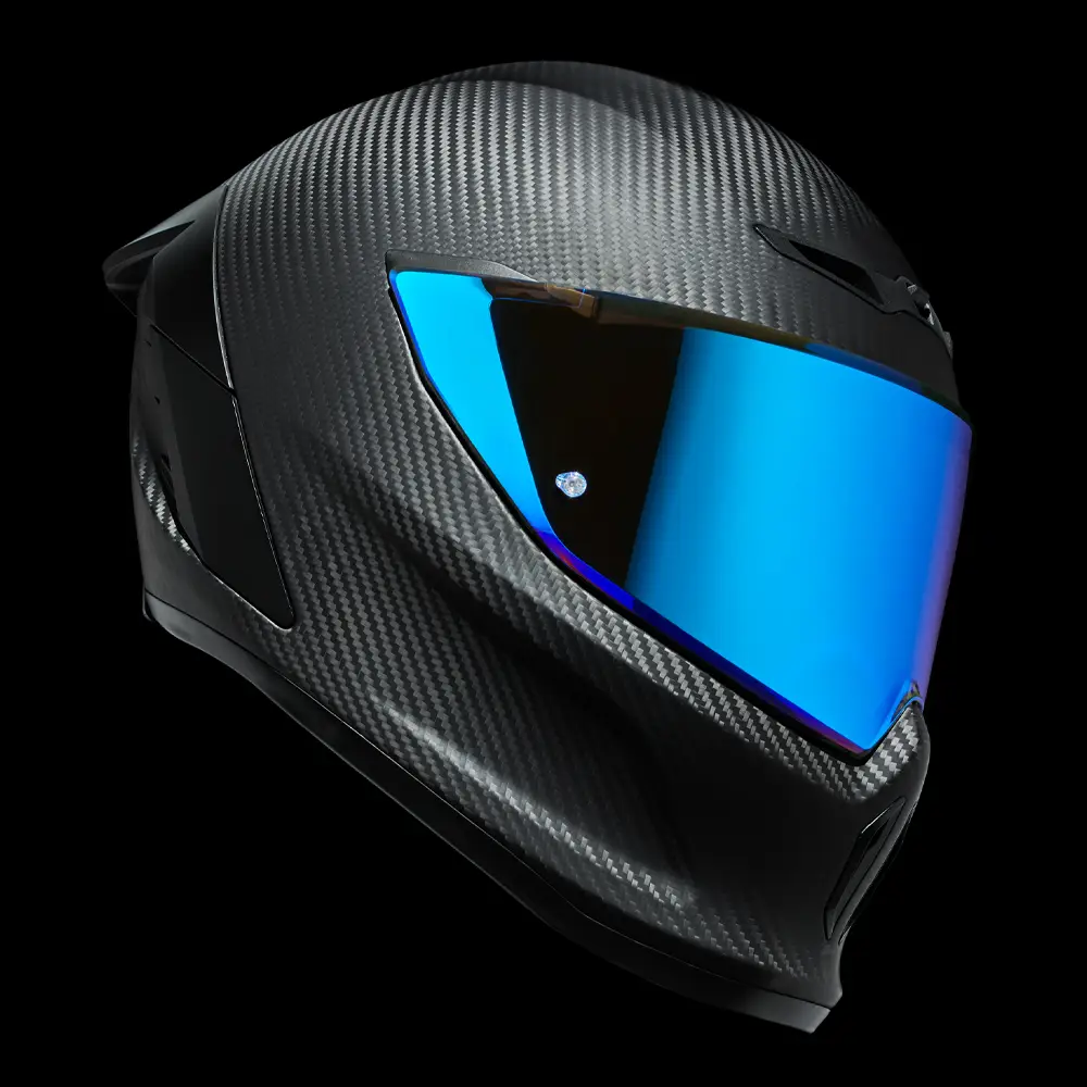 EOX Visor - Blue Iridescent